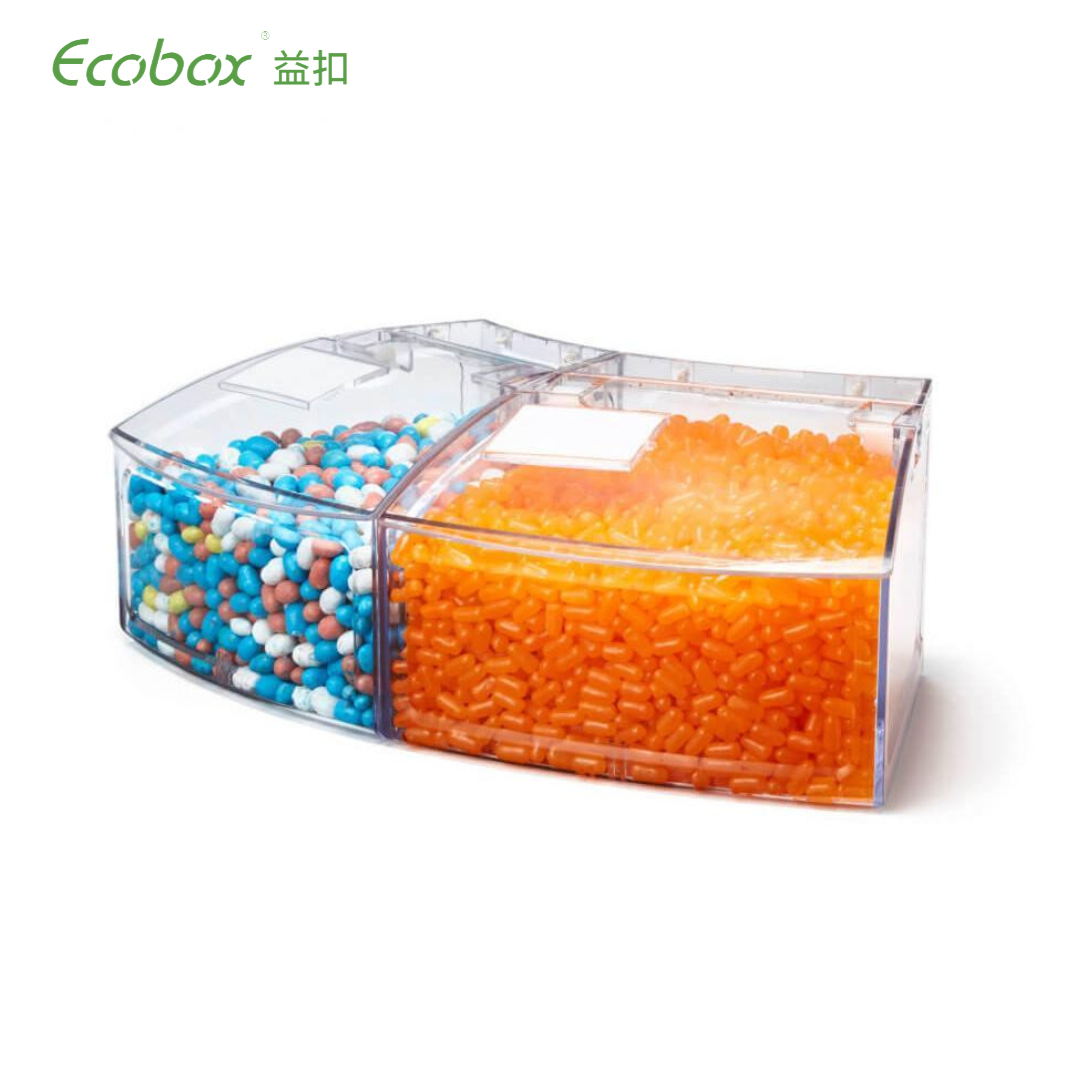Ecobox SL-0201C Bogenförmiger Lebensmittelbehälter für die Lebensmittelindustrie im Supermarkt