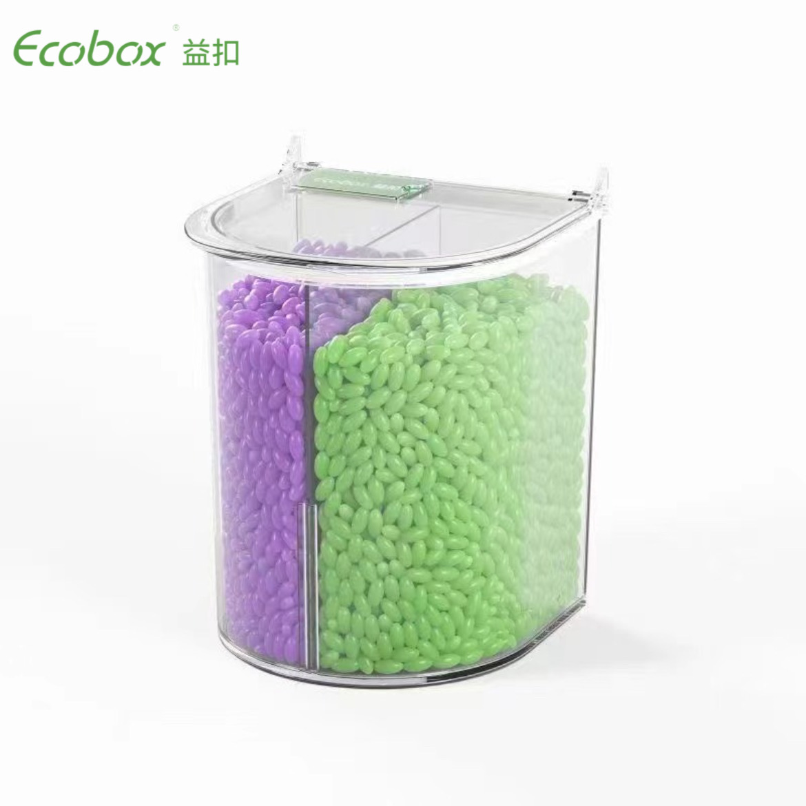 Ecobox MY-0101C Stapelbarer Supermarkt-Großbehälter für große Lebensmittel und Süßigkeiten
