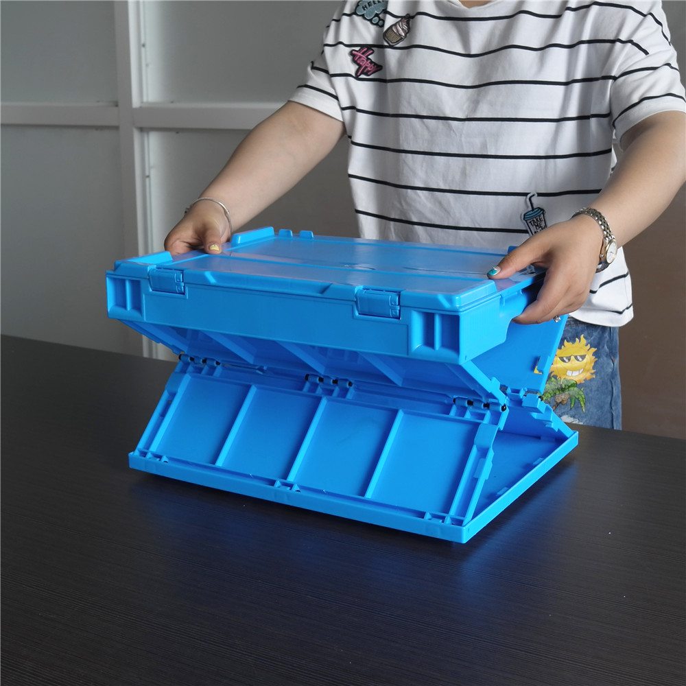 Ecobox 40 x 30 x 32 cm zusammenklappbarer faltbarer Kunststoffbehälter Aufbewahrungsbehälter Box Transportbox